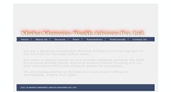 Desktop Screenshot of marketmemories.com